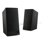 Haut - parleurs pour pc - hama sonic ls - 208 - 8w - filaire - noir