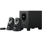 Haut - parleurs pour pc logitech z - 313 - canal 2. 1 - 25w - commande filaire - noir