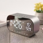 Haut - parleur et r�veil bluetooth bureau thermom�tre audio fm radio appel mains libres