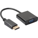Adaptateur vido - hd display port - dp mle vers vga femelle - haute dfinition - compatible qxga - ...