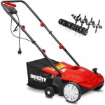 Scarificateur et ventilateur �lectrique gazon 1500 w - hecht 1420 - largeur de travail 32 cm - bac 35 ...