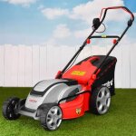 Hecht jardin 1845 tondeuse � gazon �lectrique 1800 w moteur turbo hauteur coupe 7 positions 30 - 75 bac ...