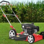 Hecht jardin 5511 tondeuse � gazon � essence 4temps monocylindre hauteur coupe 5 niveaux r�servoir 09l ...