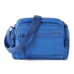Hedgren sac � �paule bandouli�re bleu pour femme - emily multipockets crossover rfid creased strong blue ...