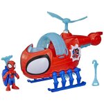 H�lico de l�quipe spidey figurine de 75�cm et v�hicule avec projectile marvel spidey et ses amis extraordinair ...