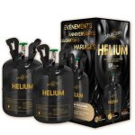 H�lium 2 grandes bouteilles gaz dh�lium pour 100 ballons - bonbonne jetable 080m3 id�ale pour des festivit�s10 ...