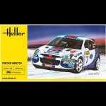 Maquette voiture - heller - focus wrc01 - 1:43 - � monter soi - m�me - rouge