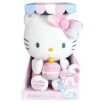 Hello kitty peluche interactive anniversaire + / - 26 cm - jemini - musique bougie et rire interactifs. ...
