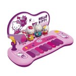 Hello kitty piano avec 8 touches 8 d�mos chansons 3 rythmes 3 instruments
