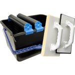 Helpmate set de lavage de carreaux 5 pi�ces seau en plastique de 12 litres