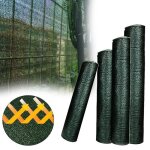 Hengmei 1. 2x10m brise - vue paravent pour les cl�tures et rambardes tissu hdpe protection du vent pare ...