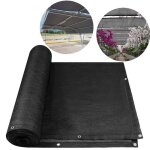 Hengmei 1. 8x10m tissu hdpe protection du vent pare - soleil brise - vue paravent pour les cl�tures et ...
