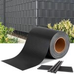 Bandes brise - vue - hengmei - pvc - 65 m x 19 cm - r�sistant aux uv - installation facile