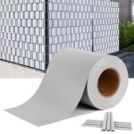 Hengmei bandes brise - vue en pvc 70 m x 19 cm bande de protection avec clips de fixation cl�ture de ...
