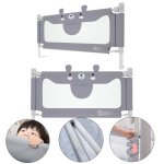 Hengmei - barri�re de lit r�glable en hauteur 200 cm protection anti - chute pour b�b� et enfant