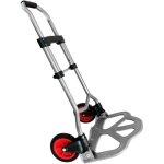 Diable pliant - hengmei - chariot de transport - capacit� 60 kg - dimensions 69x38x385 cm - pliable