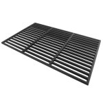 Grille de foyer - hengmei - 60 x 40 cm - fonte �maill�e - charbon - durable et facile � nettoyer