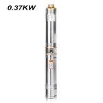 Hengmei pompe de puits profonde pompe submersible en acier inoxydable 037 kw / 05 hp jusqu� 4 000 l / ...