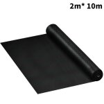 Hengmei rouleau de toile anti - mauvaises herbes avec ancrage 20 m� 2 x 10 m 100 g / m� perm�able � leau ...