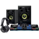 Hercules dj starter kit - dj control starlight + enceintes dj monitor 32 + casque avec isolation phonique ...