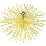 Herisson de ramonage rond - ribitech - 150 mm - nylon - herisson de ramonage