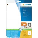 Herma 8645 �tiquettes classeur autocollantes a4 105 x 74 mm - 80 pi�ces - blanc