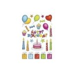 Herma sticker decor anniversaire scintillant
