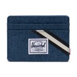Herschel porte - cartes bleu pour femme - charlie rfid wallet ensign blue 164570