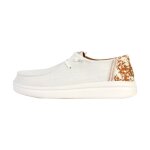 Hey dude wendy rise animal chaussures bateau pour femme blanc 43780 - 94s