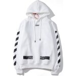 Hfo - 12 hommes femmes sweatshirts  capuche avec lettres intgrales off white veste de course  pied ...