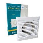 Hida extracteur d?air ponctuel - neoventil - pirt - v2 dtection de prsence avec minuterie - blanc - ...