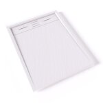 Hiemal receveur de douche + bonde aspect pierre couleur - blanc modle - 80 x 100 cm
