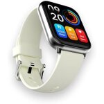 Hifuture future zone2 montre connect�e bluetooth avec appel argent� et blanc