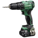 Perceuse - visseuse � percussion sans fil - hikoki - dv12ddwhz - 12v - 2 x 4. 0ah - 17 / 38nm