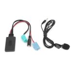 Hililand adaptateur aux pour renault adaptateur aux - in st�r�o de voiture de c�ble audio bluetooth 6pin ...