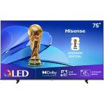 Hisense 75e7q - tv qled 75 (189 cm) - 4k uhd 3840x2160 - tv connect� - 3xhdmi 2. 1 - wifi