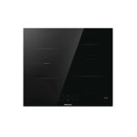 Hisense table de cuisson induction 60cm 4 feux 7200w noir - hi6421bsc