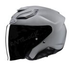 Hjc casque jet f31 avec visire teinte
