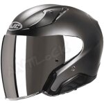 Hjc casque jet rpha 31 avec visi�re miroir iridium