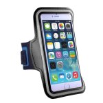 Hobby tech � - brassard universel de sport 55 pour smartphone iphone samsung avec porte - cl� - noir
