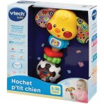 Hochet ptit chien - vtech - avec détecteur de mouvement - couleurs vives - tissu bruissant Hochet ptit chien - vtech - avec détecteur de mouvement - couleurs vives - tissu bruissant