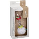 Hochet - sophie la girafe - soft maracas - billes � agiter - textile doux - poign�e avec billes
