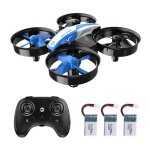 Holy stone hs210 mini drone rc nano quadcopter avec vol stationnaire automatique flip 3d et 3 batteries ...