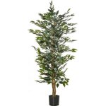 Homcom - arbre artificiel - pe - 17x17x150cm - vert