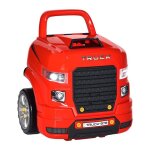 Camion m�cano 2 en 1 - homcom - jouet bricolage �tabli enfant jeu imitation m�canicien 61 pi�ces effets ...