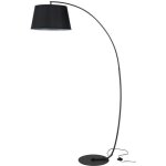 Homcom - lampadaire - m�tal - 47x105x190cm - noir