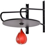 Homcom - punching ball - acier - 60x73x80cm - noir