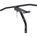 Support sac de boxe - fixation sac de frappe barre de traction int�gr�e - charge max. 130 kg - acier ...