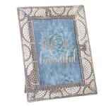 Home decor - cadre photo 15x20 cm arabesque - couleur: gris - 2540200dc