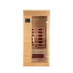 Home deluxe cabine infrarouge redsun s taille: 90x 90 x 190 cm pour 1 personne i sauna infrarouge cabine ...